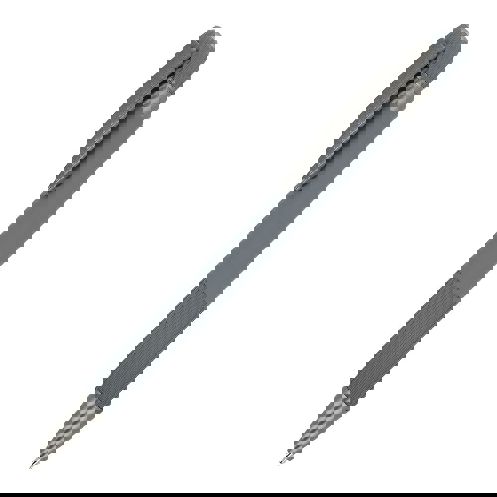 Aluminium balpen Toulouse Softtouch - met logo of onbedrukt bestellen - Grijs