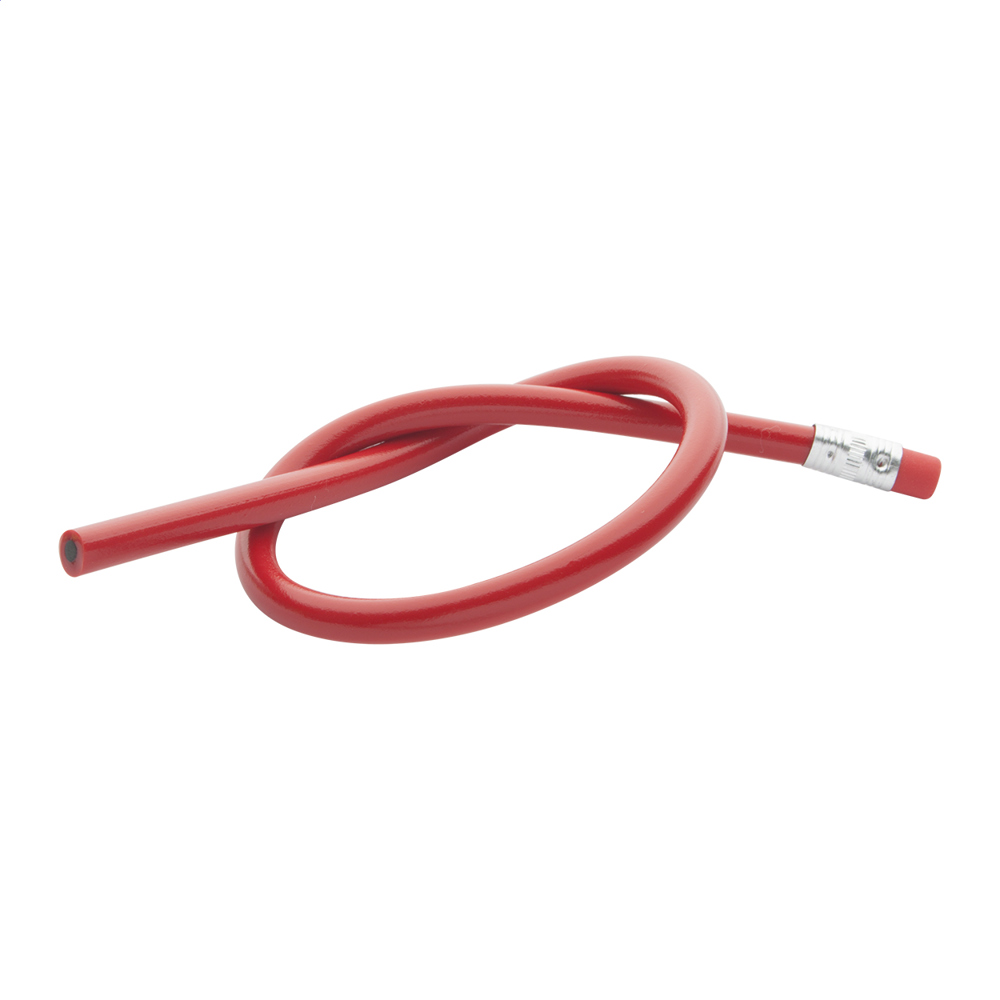 Flenxil - flexibel potlood - voor bedrijven en relatiegeschenken - Rood