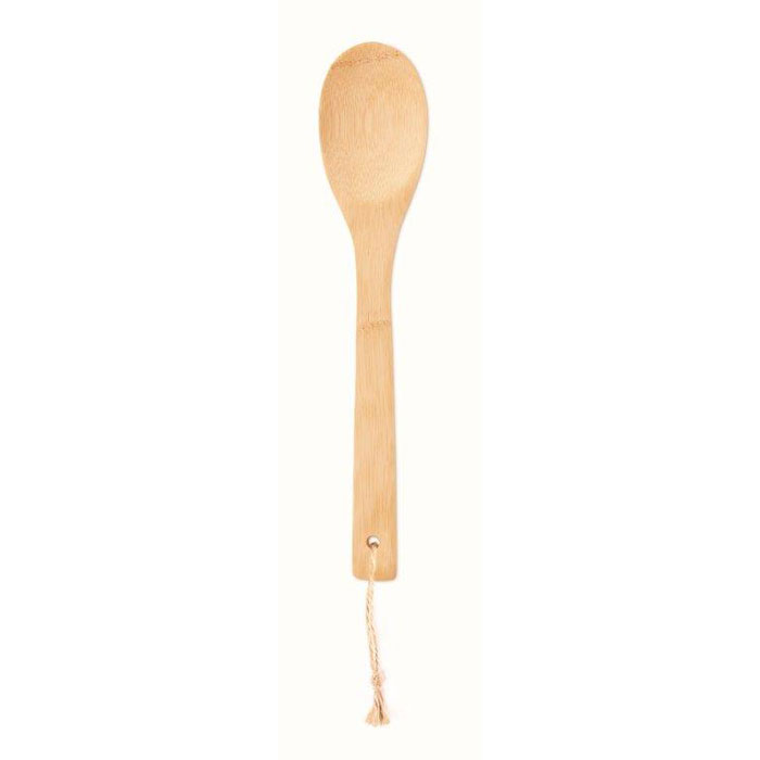 MAYEN - Spoon salad bamboo - met logo of onbedrukt bestellen