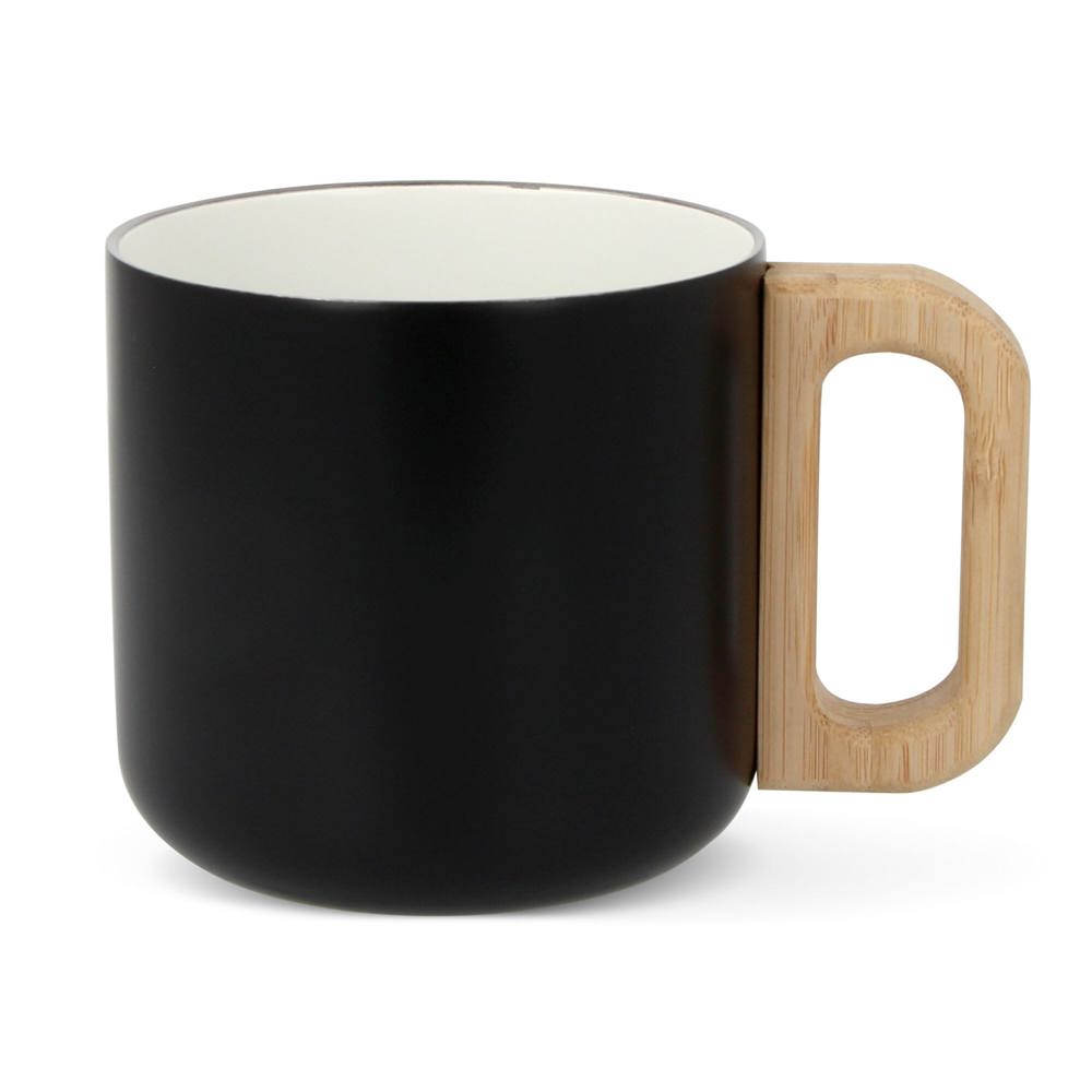T-ceramic thermobeker Thames 330ml - kopen of bedrukken - Zwart