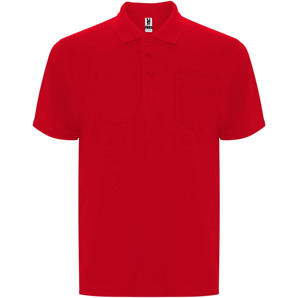 Centauro Premium unisex polo met korte mouwen - voor bedrijven en relatiegeschenken - Rood
