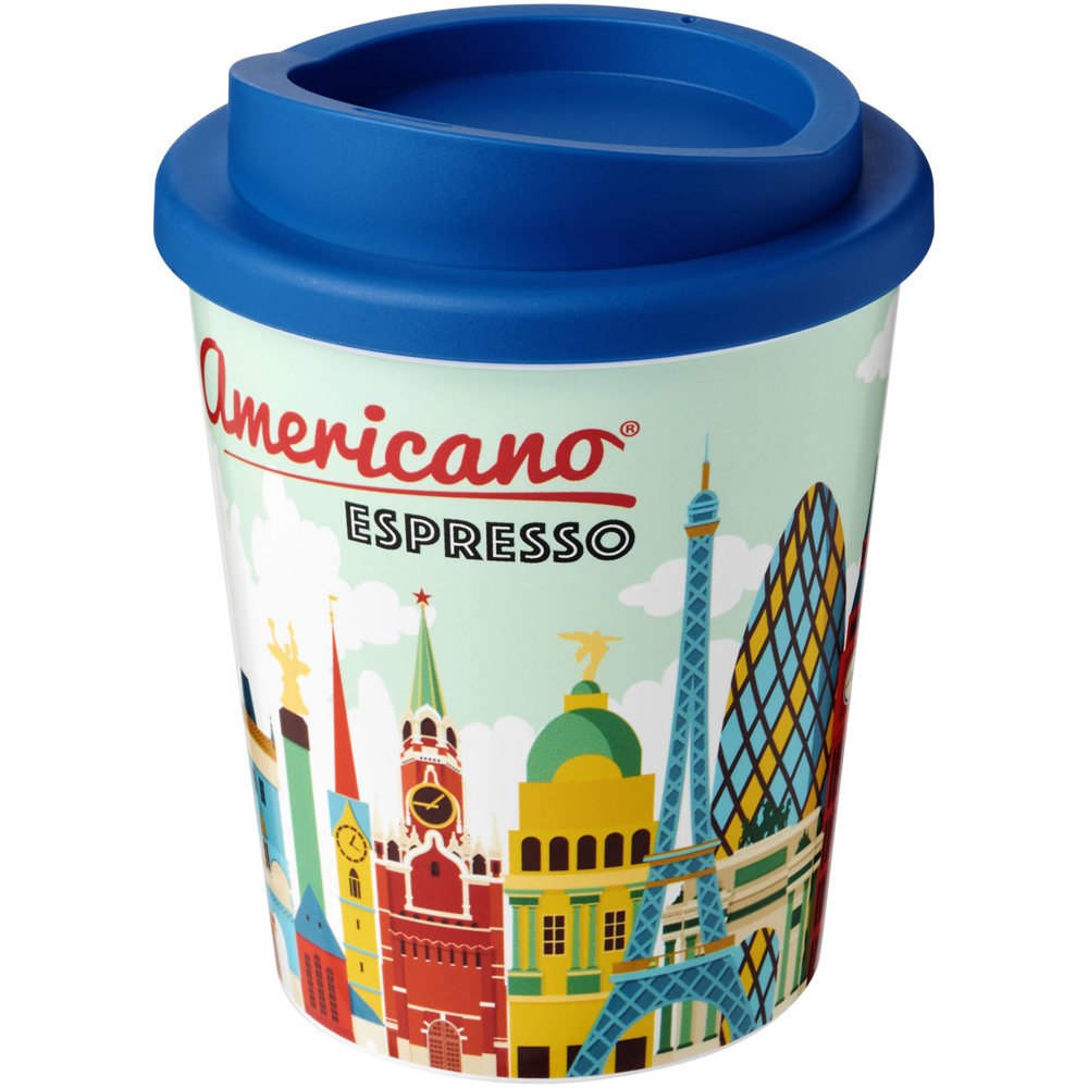 Brite Americano® espresso 250 ml geïsoleerde beker - kopen of bedrukken - Middenblauw