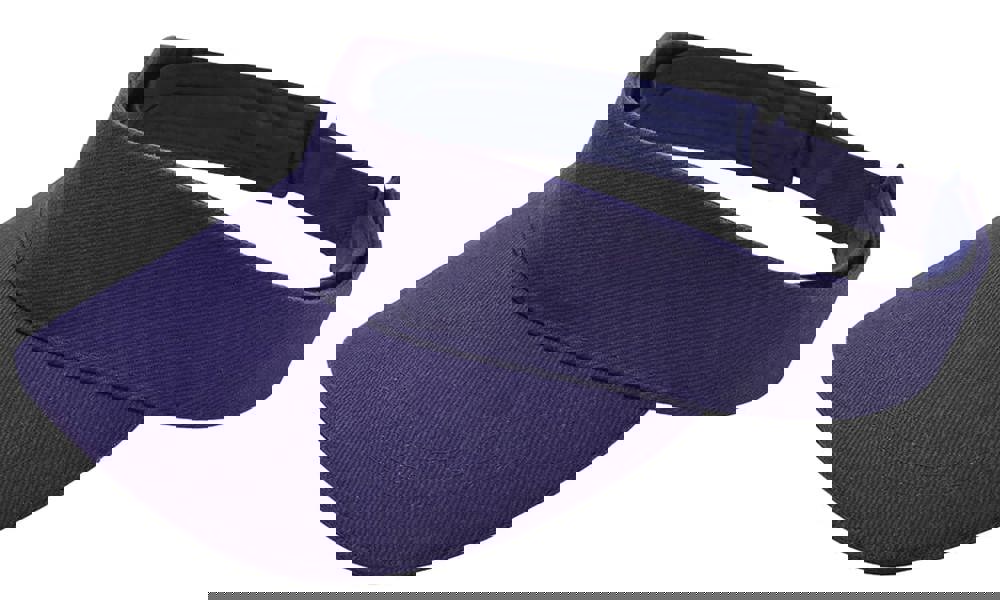 Brushed zonneklep - voor bedrijven en relatiegeschenken - Navy (PMS 533c) / Navy