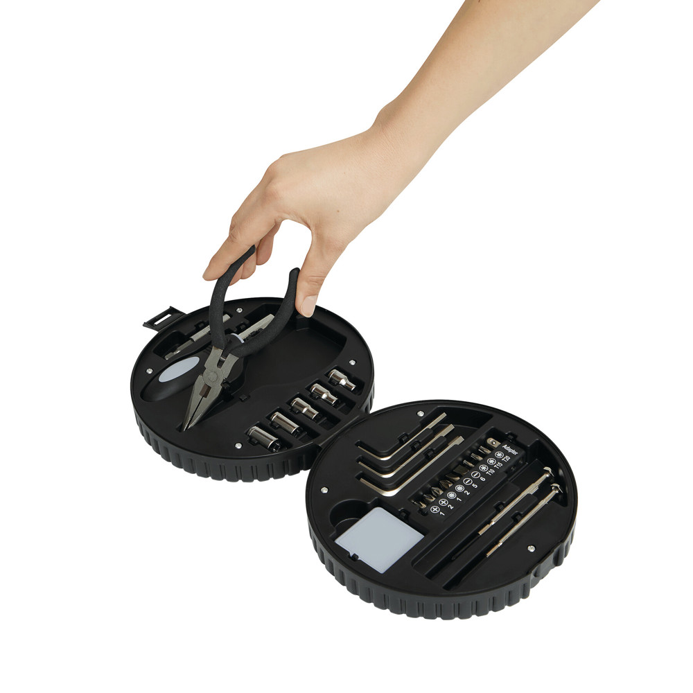 COMPACTY - Gereedschapsset - voor bedrijven en relatiegeschenken