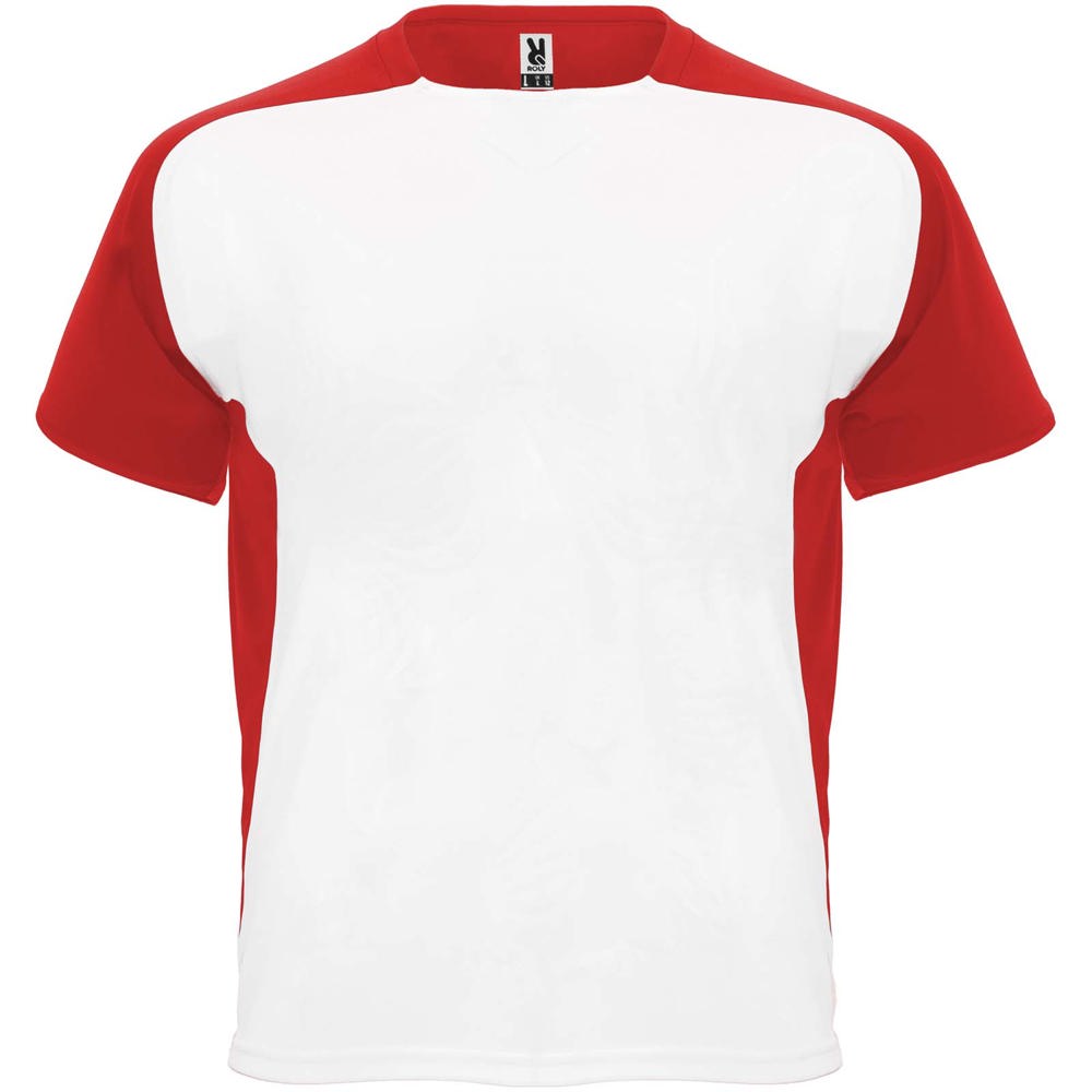 Bugatti sportshirt met korte mouwen voor kinderen - met logo of onbedrukt bestellen - Wit, Rood
