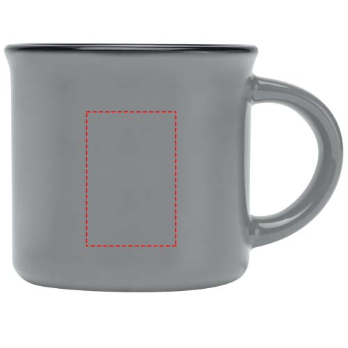 Bari 240 ml keramische mok met glanzende afwerking