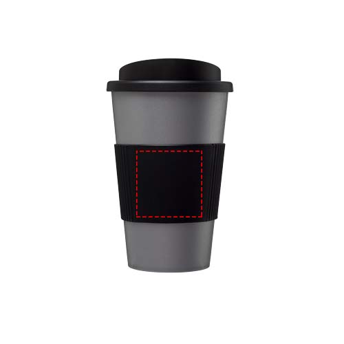 Americano® 350 ml geïsoleerde beker met grip