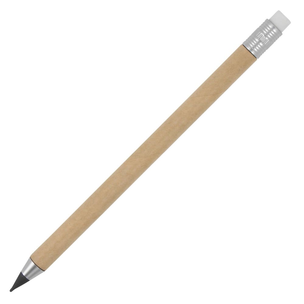 Inktloze papierpen met gum - voor bedrijven en relatiegeschenken - Natuur