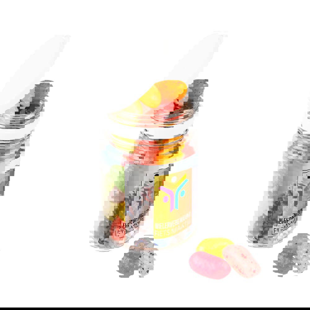 Kunststof potje met snoep