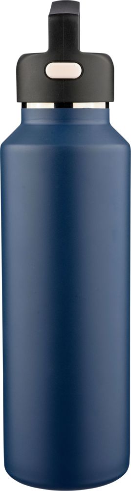 Gerecyclede RVS drinkfles (600 ml) Mace - bedrukt of onbedrukt verkrijgbaar - Blauw
