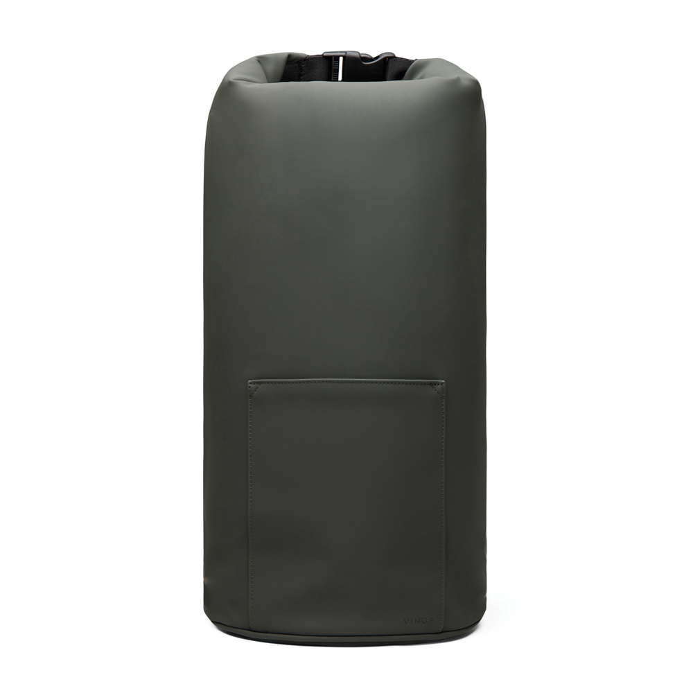 VINGA Baltimore RCS koeltas met rolsluiting - met logo of onbedrukt bestellen - groen (± PMS 19-0414 TPG)