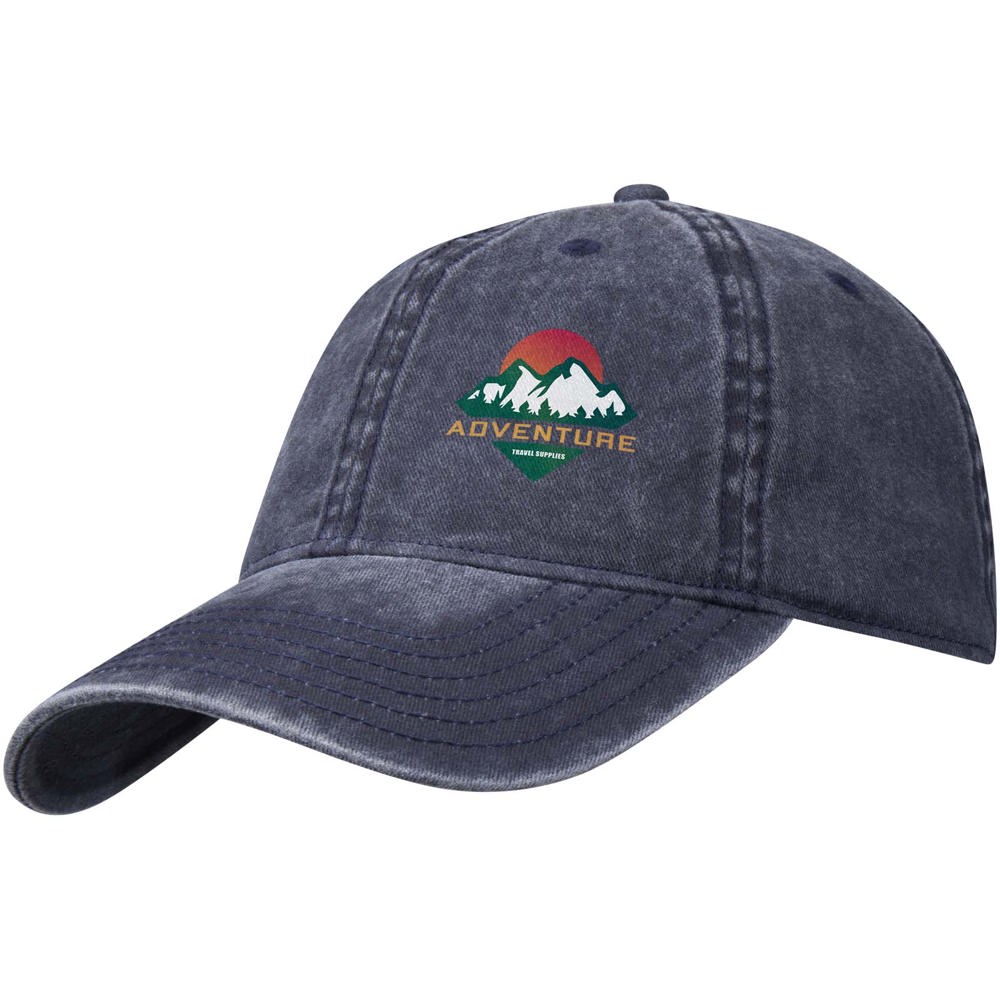 Grafton 6 panel gewassen cap