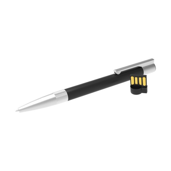 USB Pen Stockholm- Zwart- 4GB 2.0