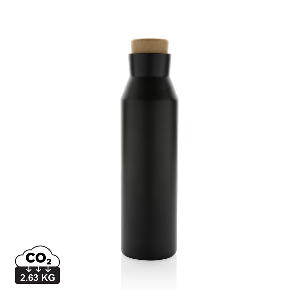 Gaia RCS-gecertificeerde gerecyclede rvs vacuümfles