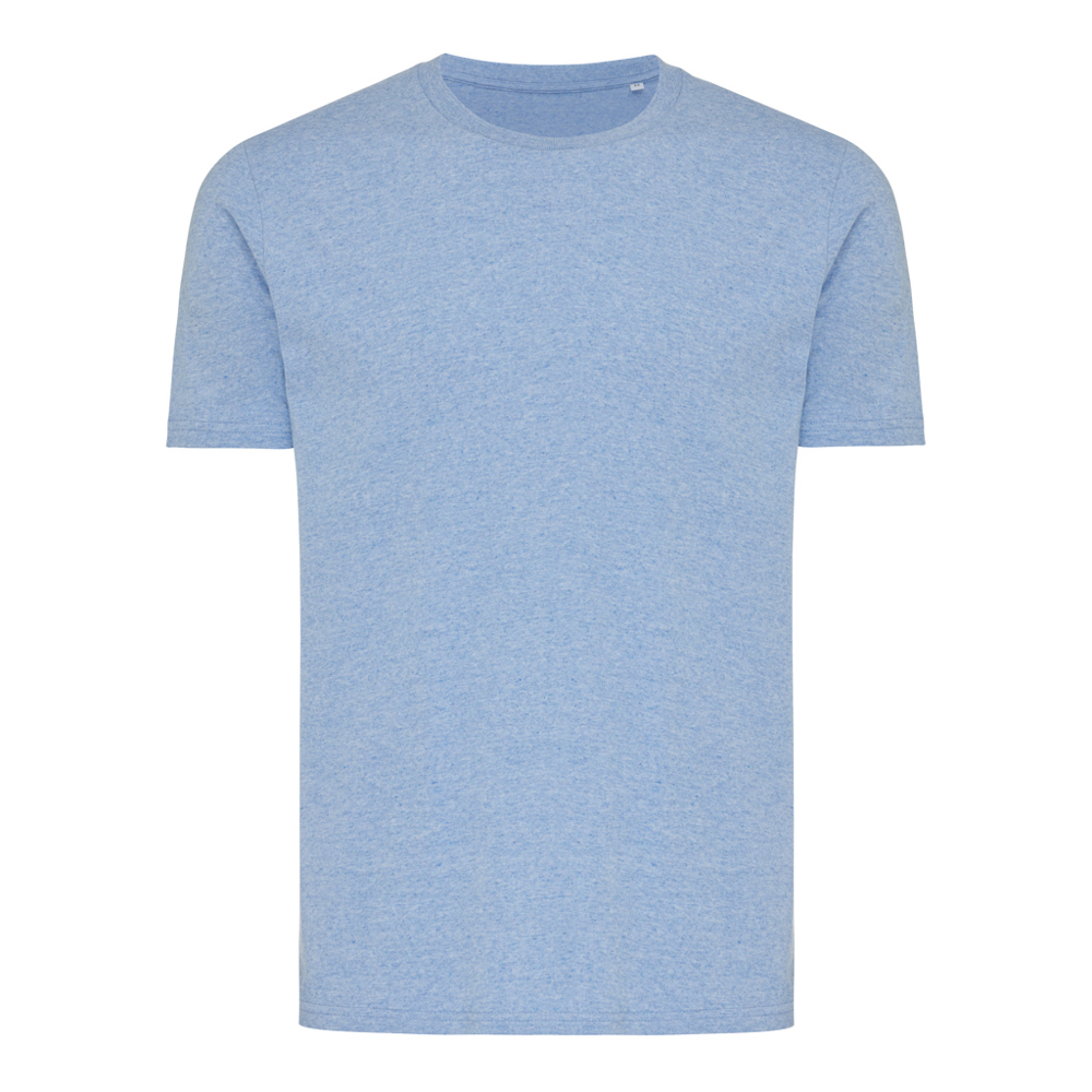 IQONIQ Brett gerecycled katoen t-shirt - kopen of bedrukken - light heather blue (± PMS light heather blue)