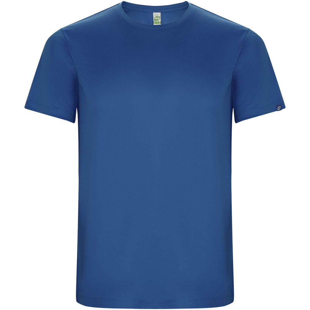 Imola sportshirt met korte mouwen voor heren - met logo of onbedrukt bestellen - Koningsblauw