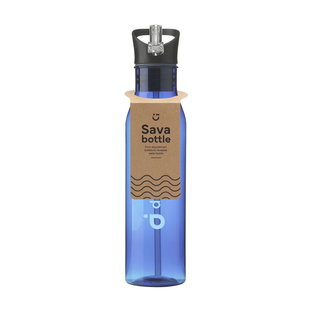 Sava GRS RPET Bottle 720 ml drinkfles - kopen of bedrukken - Blauw