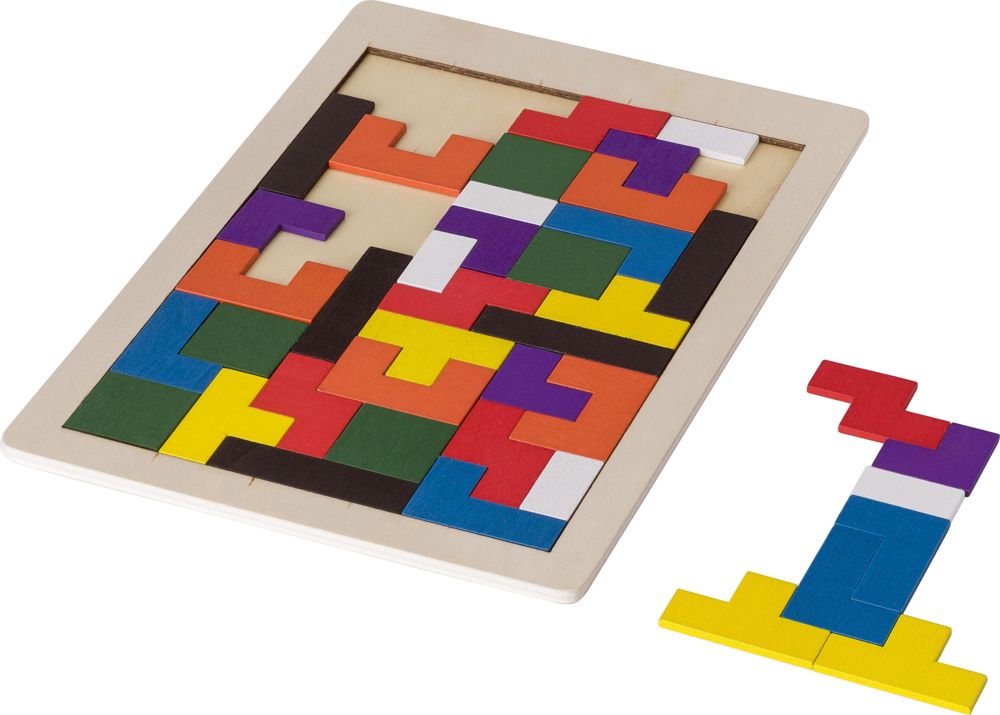 Houten puzzelspel Skyla - voor bedrijven en relatiegeschenken