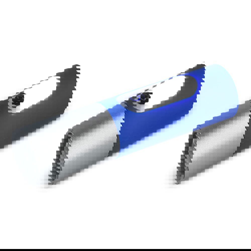 Oplaadbare 10 W LED-zaklamp met zoomfunctie 300 lm - kopen of bedrukken - Blauw