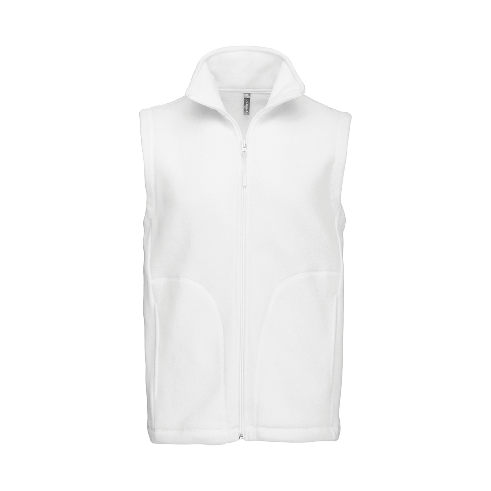 KA913 - fleece bodywarmer vest - met logo of onbedrukt bestellen