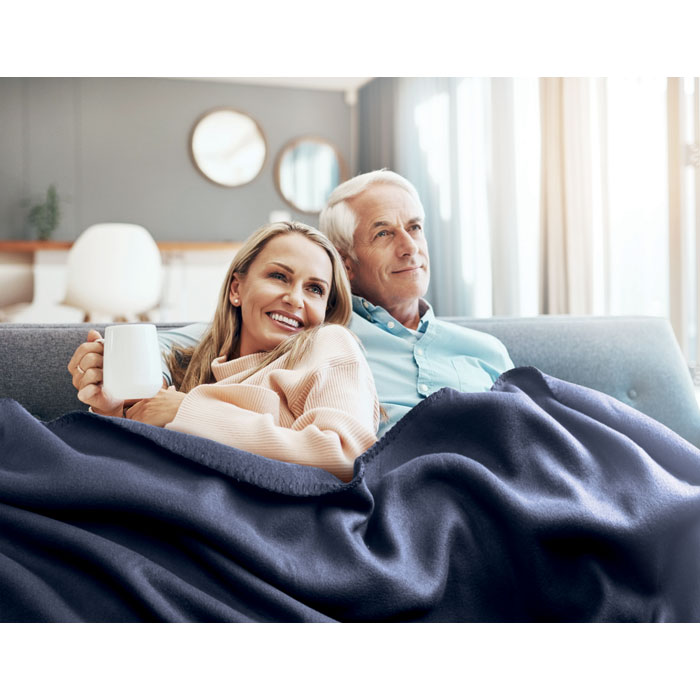 MUSALA RPET - RPET fleece reisdeken - voor bedrijven en relatiegeschenken