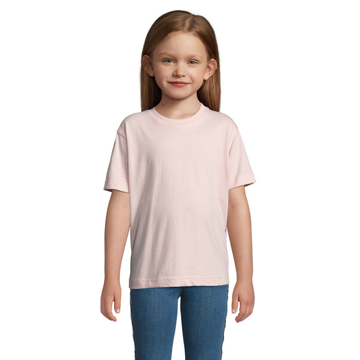 IMPERIAL KIDS - IMPERIAL kind t-shirt 190g - bedrukt of onbedrukt verkrijgbaar - Medium Pink