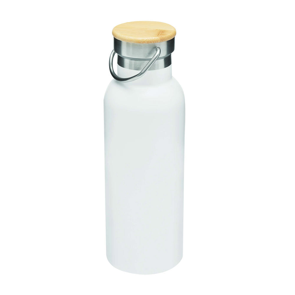 ECO FLAVOUR - Vacuümdrinkfles - voor bedrijven en relatiegeschenken - Wit