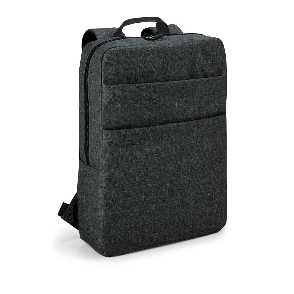 GRAPHS BPACK. Schoudertas van polyester 600D (hoge dichtheid) 15'6" - kopen of bedrukken - donkergrijs