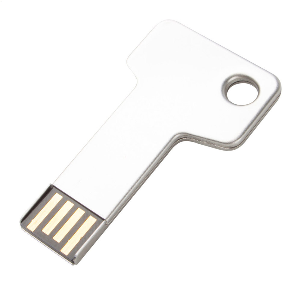 Keygo - USB flash drive - met logo of onbedrukt bestellen - 4GB-zilver