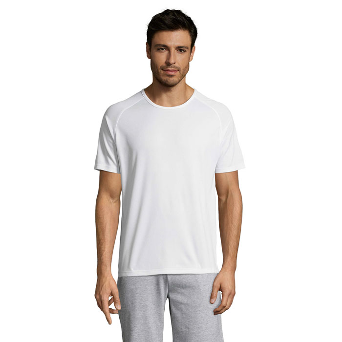 SPORTY - SPORTY HEREN T-Shirt - kopen of bedrukken - Wit