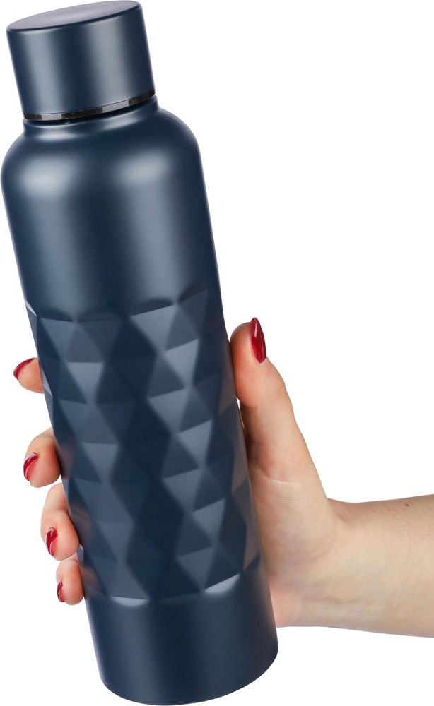Gerecycled roestvrijstalen enkelwandige drinkfles (800 ml) Talin