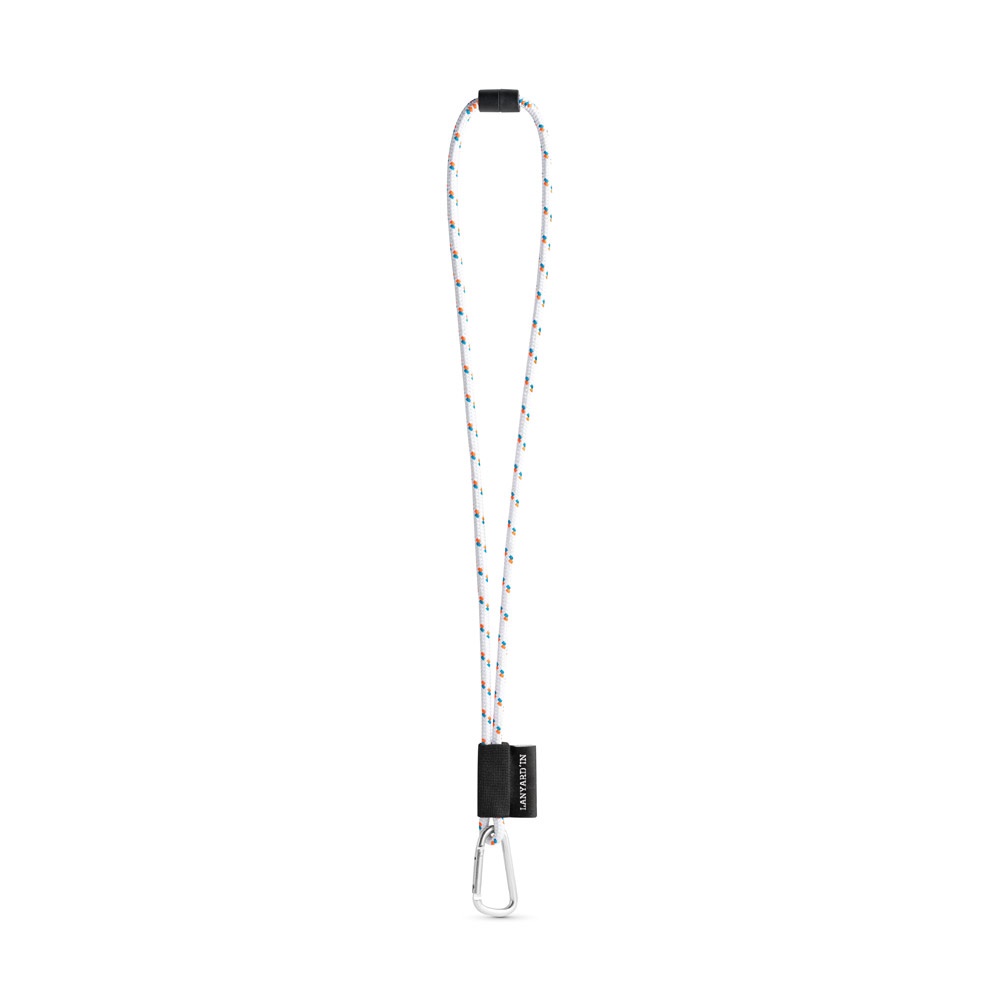 75091. Lanyard Nautic Long Set. Standaard modellen - met logo of onbedrukt bestellen - 301 - Wit