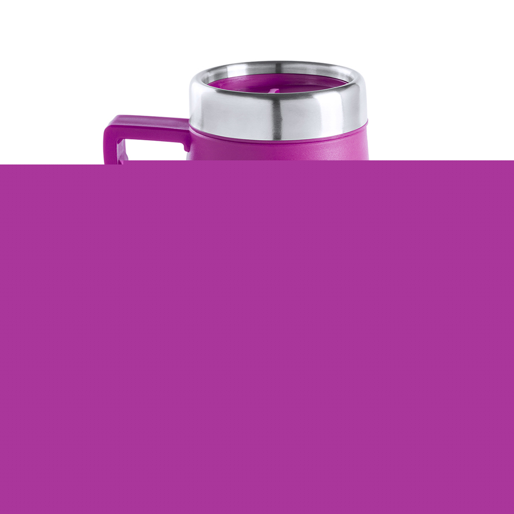 Thermoskan-Mok Carson - bedrukt of onbedrukt verkrijgbaar - FUCSI