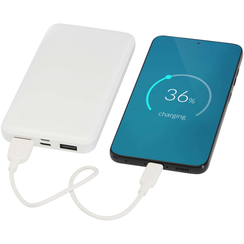 Intan powerbank van 10.000 mAh 10 W van gerecycled plastic