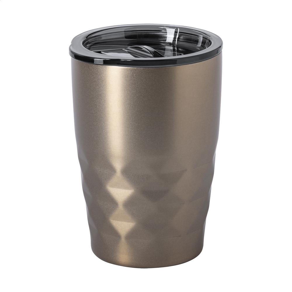 Cupper - koper geïsoleerde thermobeker - voor bedrijven en relatiegeschenken - goud