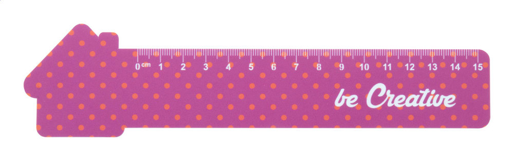 Couler 15 - liniaal van 15 cm - bedrukt of onbedrukt verkrijgbaar