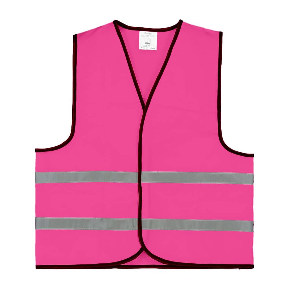 Promovest reflecterend - met logo of onbedrukt bestellen - Roze (806C) / Roze