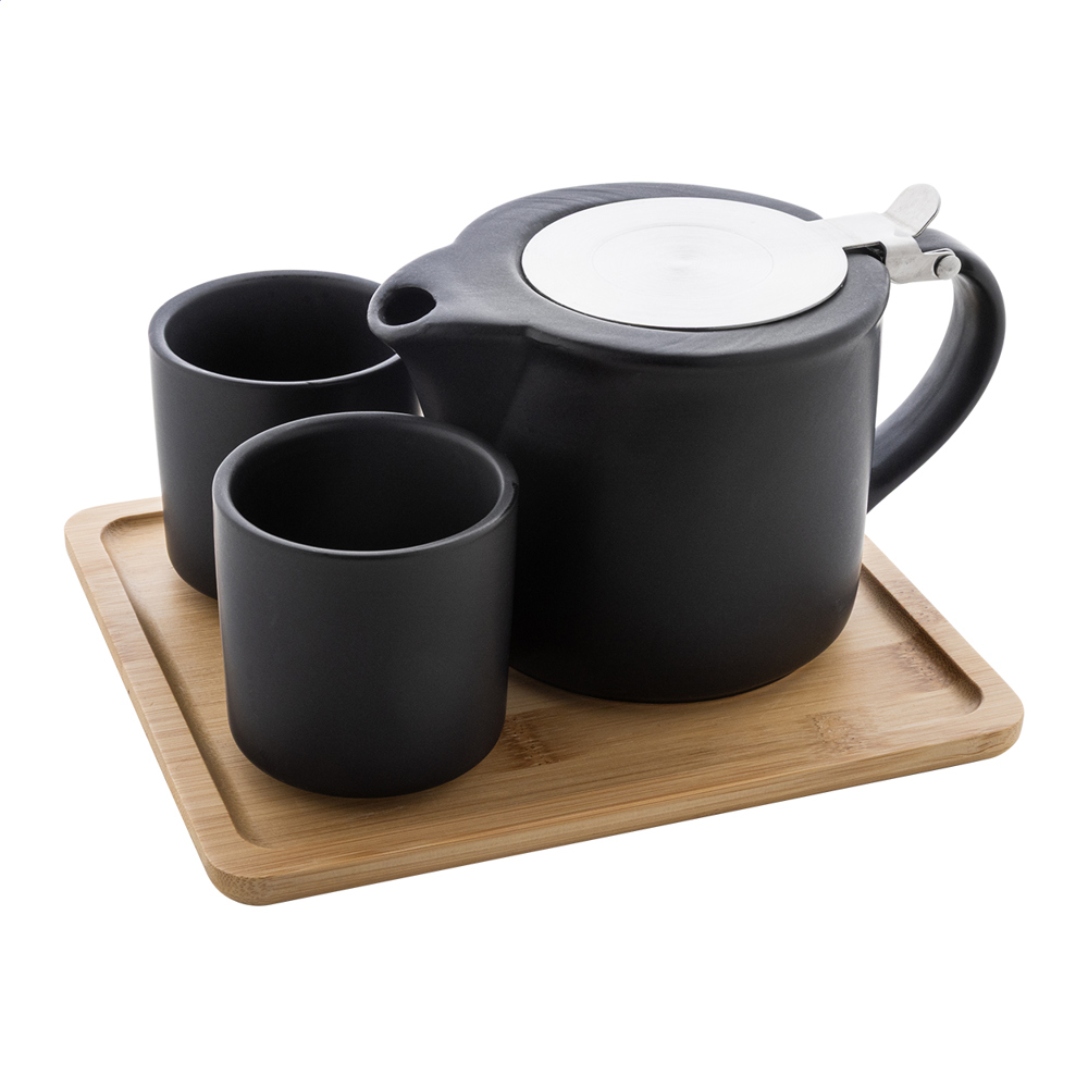 Baicha - theeservies - voor bedrijven en relatiegeschenken - Zwart