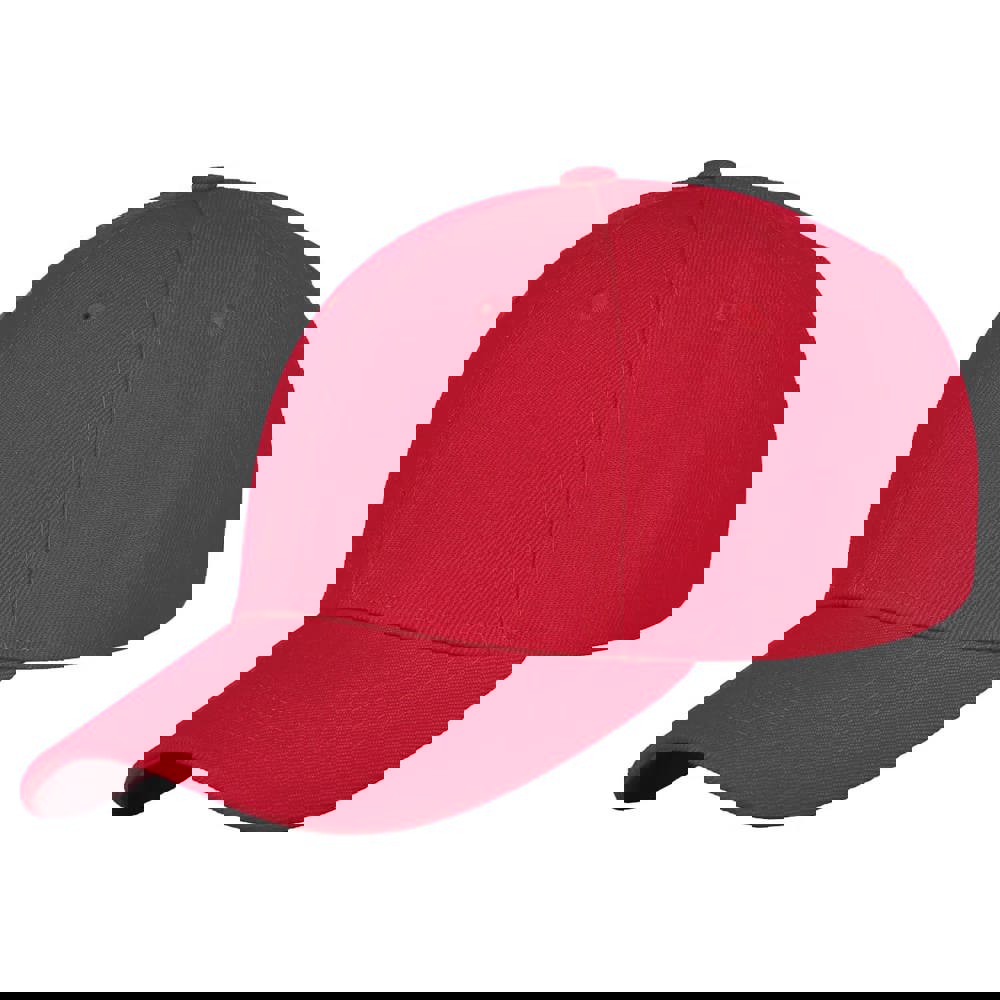 Medium profile cap - Retail - kopen of bedrukken - Rood (PMS 199c) / Rood