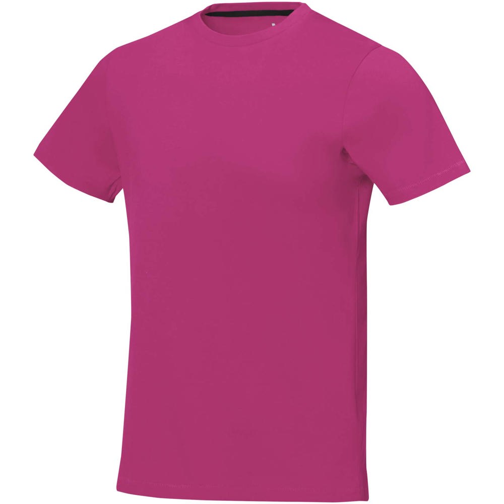 Nanaimo heren t-shirt met korte mouwen - kopen of bedrukken - Magenta