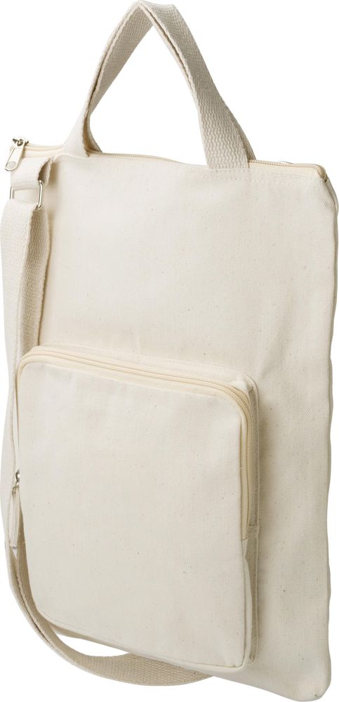 Katoenen (340 g/m2) laptoptas Iker - met logo of onbedrukt bestellen