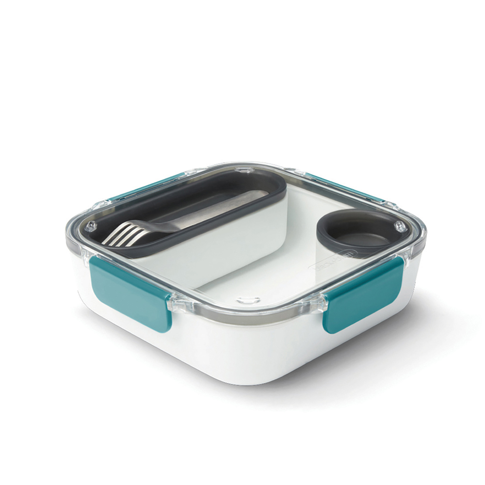 Black+Blum Lunch box origineel - bedrukt of onbedrukt verkrijgbaar - turquoise (± PMS 315U)