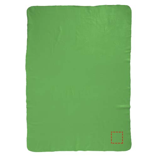 Huggy fleecedeken met hoes 150x120 cm