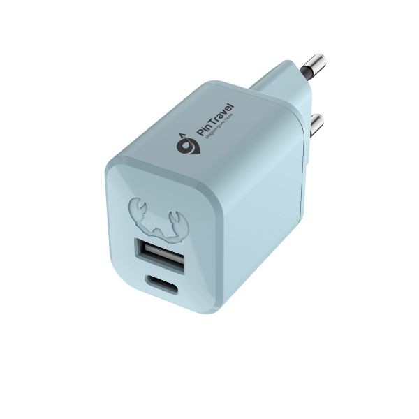 Fresh n Rebel Mini Charger 30W - Dusky Blue