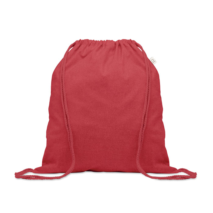 CABETRI COLOUR - Trekkoord rugzak gerecycled - kopen of bedrukken - Rood