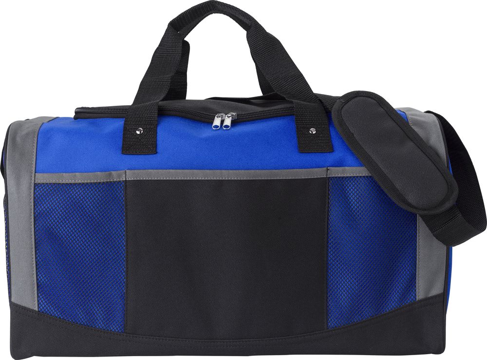 Polyester (600D) reistas Wyatt - voor bedrijven en relatiegeschenken - kobaltblauw