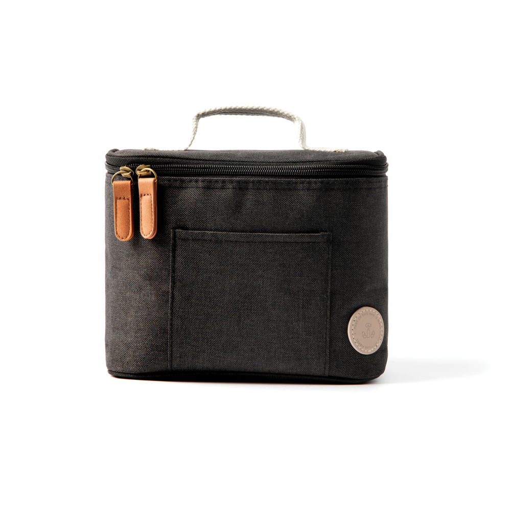 VINGA Sortino bike koeltas - met logo of onbedrukt bestellen - zwart (± PMS 19-0405)