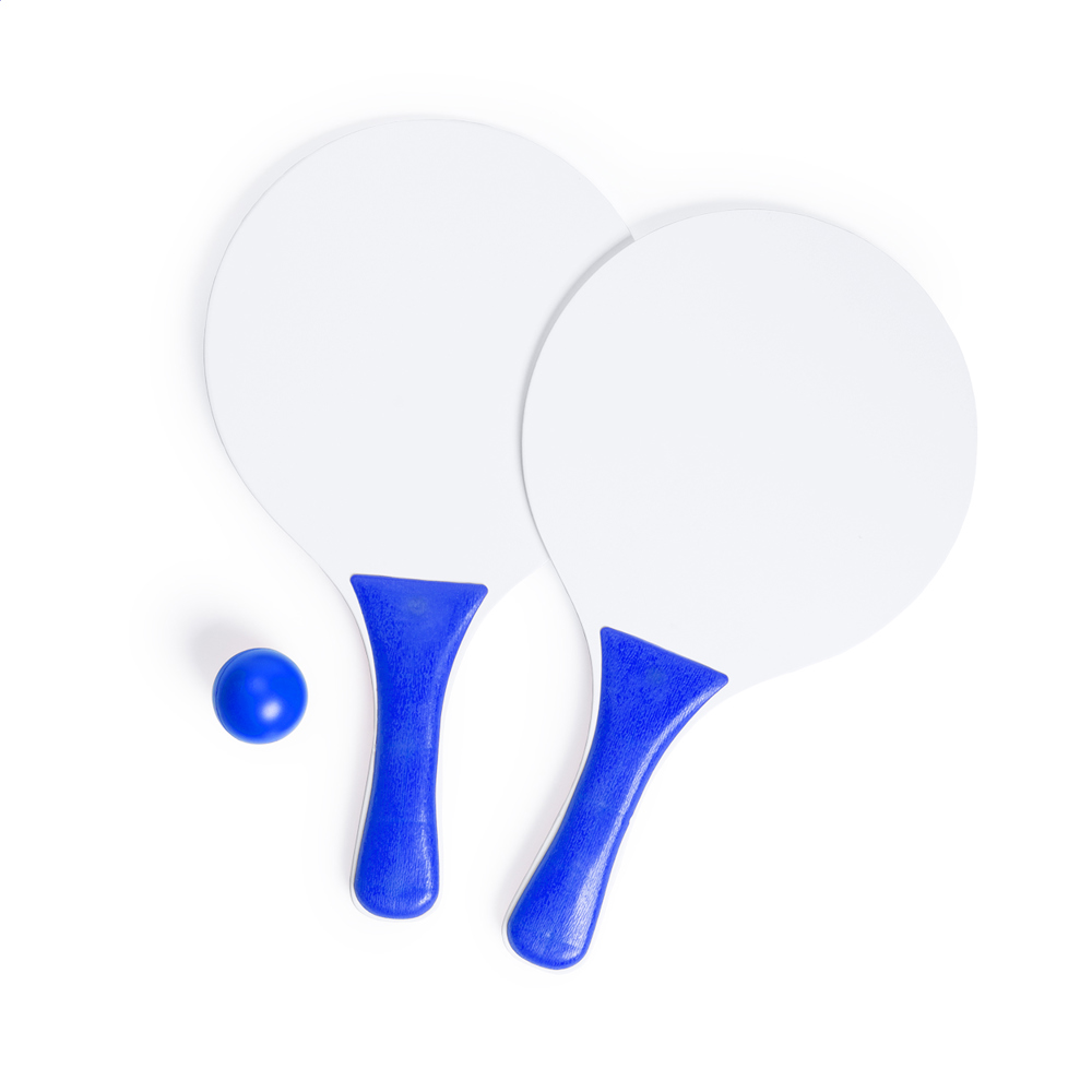 Negril - strandtennis - bedrukt of onbedrukt verkrijgbaar - Blauw/Wit