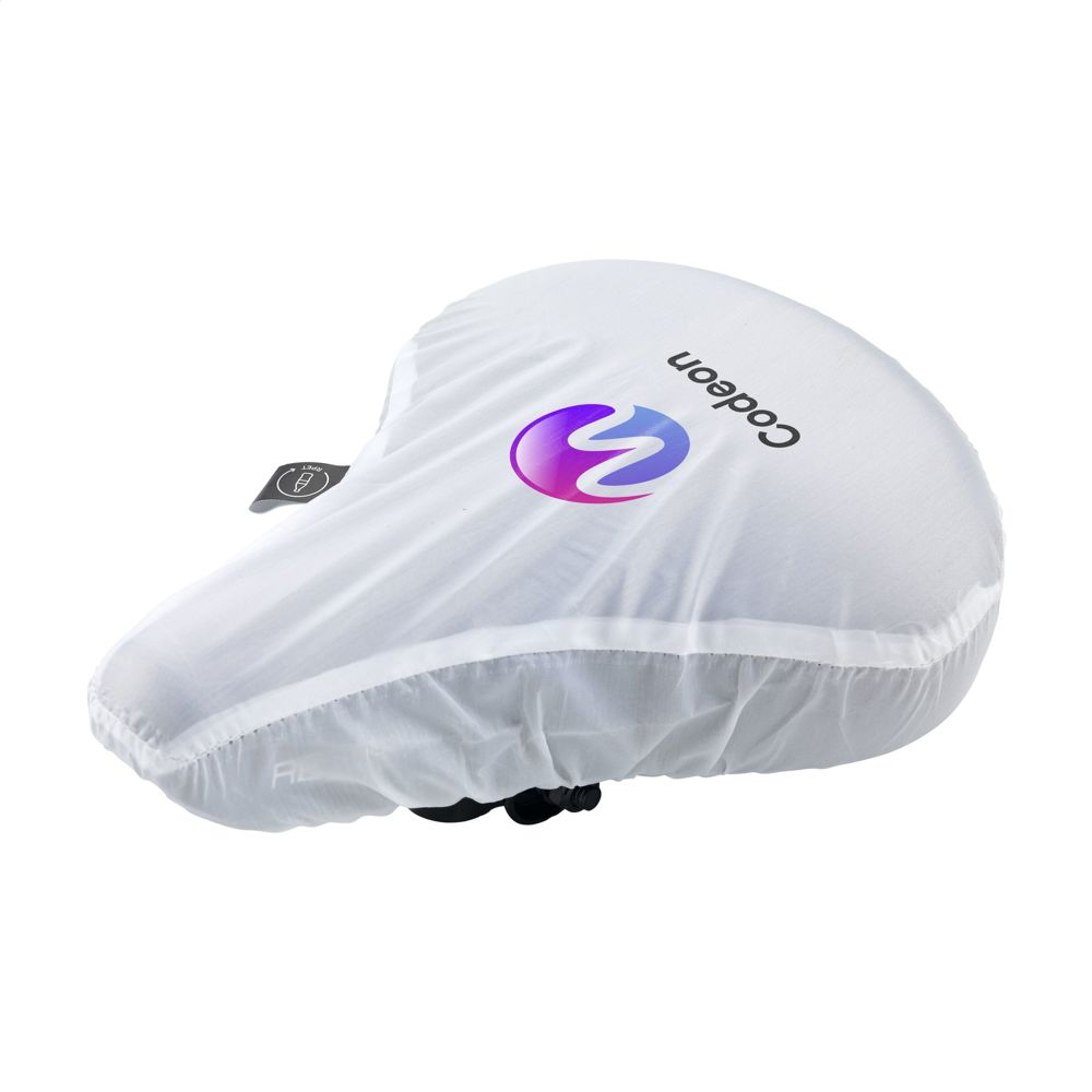 Bike Seat Cover GRS RPET zadelhoes - voor bedrijven en relatiegeschenken - Wit