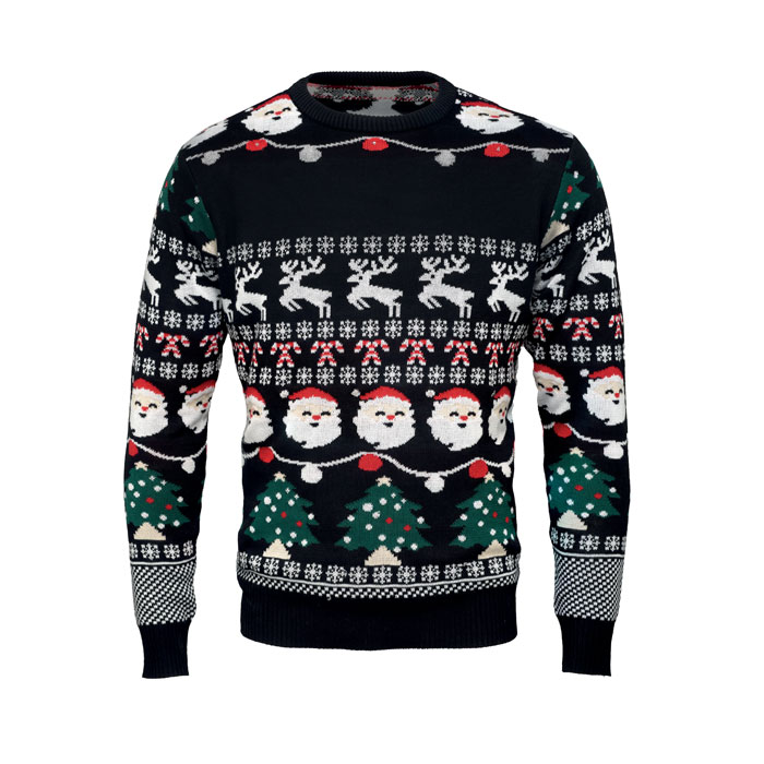 SHAMIS LARGE - Kerst LED-trui L/XL - bedrukt of onbedrukt verkrijgbaar